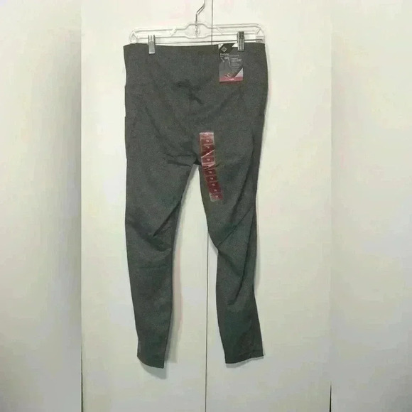 Members Mark High Rise Ankle Leggings Moisture Wicking Material Gray Size XL - Picture 3 of 10